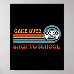Tillbaka till skolans roliga spel över lärarstuden poster
