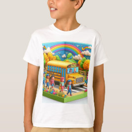 Tillbaka till skolans stolthet pojkar t shirt