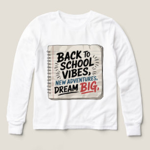 Tillbaka till skolstämning – Pojkars drömtejp T Shirt