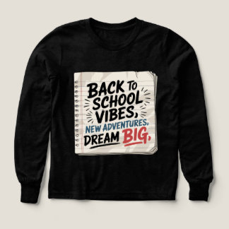 Tillbaka till skolstämning – Tjejernas äventyrs-T- T Shirt