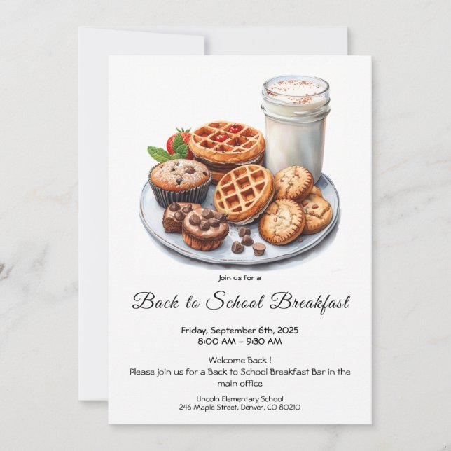 Tillbaka till skolstart Frukost Bar Inbjudan  (Framsida)