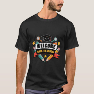 Tillbaka till skoltröja Söt 2025 Apple Student Pen T Shirt