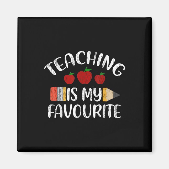 Tillbaka till skolundervisning är min favoritlärar magnet (Framsidan)