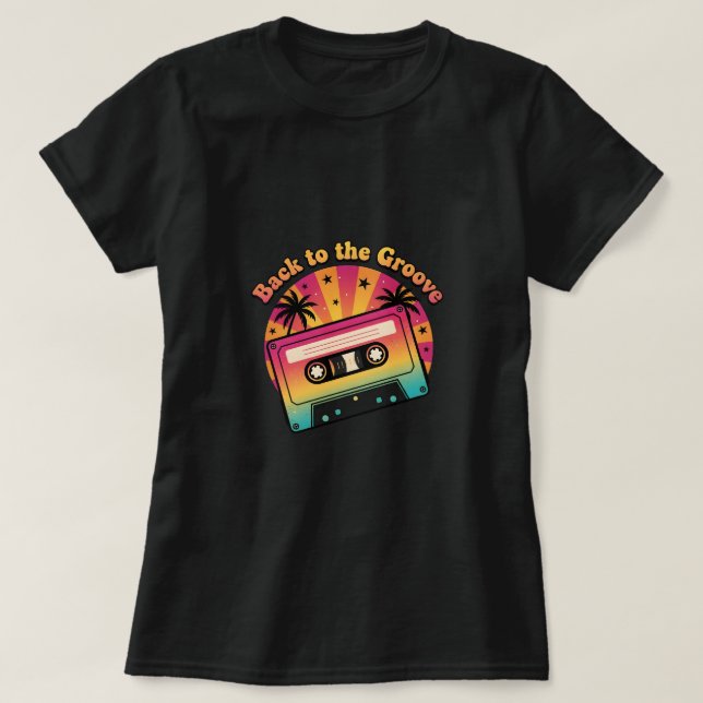 Tillbaka till spåret t shirt (Design framsida)