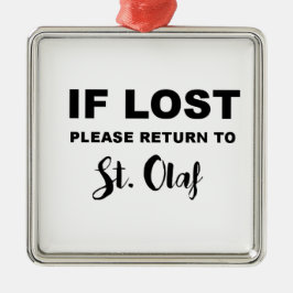 Tillbaka till St. Olaf Julgransprydnad Metall