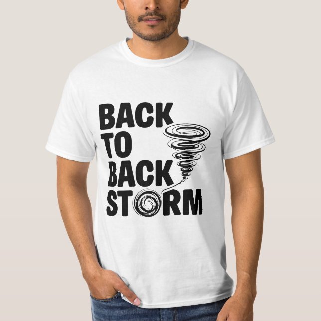 Tillbaka till storm t shirt (Framsida)