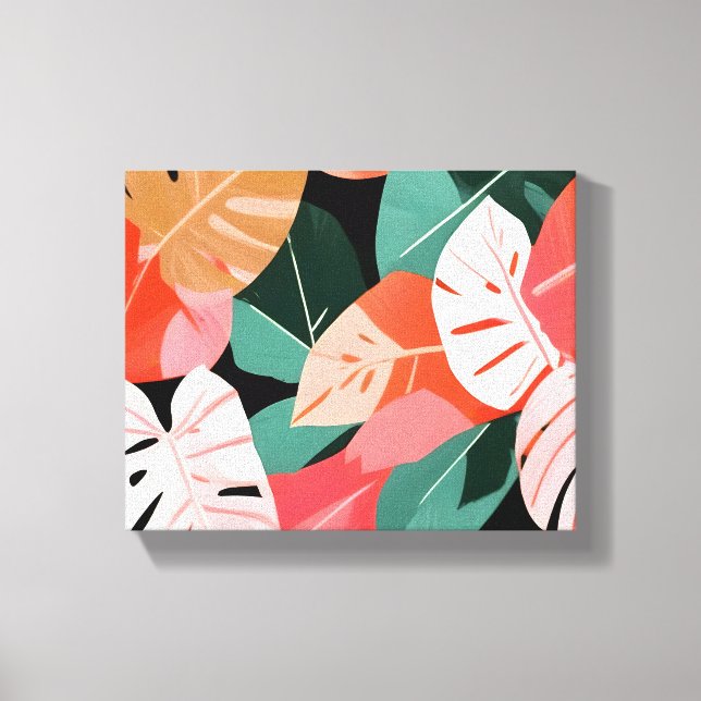 Tillbaka till Tropiska ön Canvastryck (Framsida)