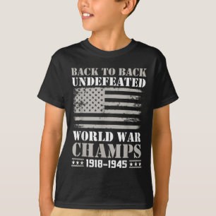 Tillbaka till Världskrigets fallskärm, 4:e av Ju T Shirt