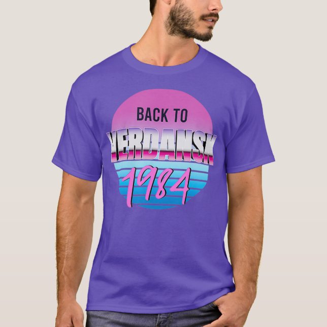 Tillbaka till Verdansk 984 CoD Gulag Warzone T Shirt (Framsida)