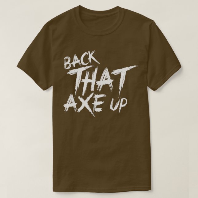 Tillbaka till yxan 2 t shirt (Design framsida)