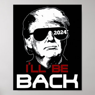 Tillbaka trump 2024 poster