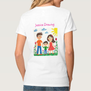 Tillbaka Var stolt över dina barnbilder T Shirt
