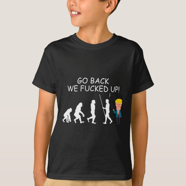 Tillbaka Vi fick uppleva ett lustigt valprogram 20 T Shirt (Framsida)