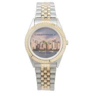 Tillbaka! Wrist Watch Manhattan NYC, välj Strap Armbandsur