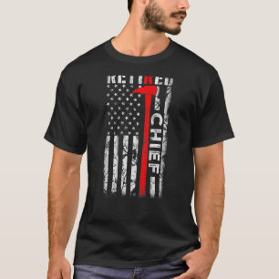 Tillbakadragen brandsläckare Rank Pension US T Shirt