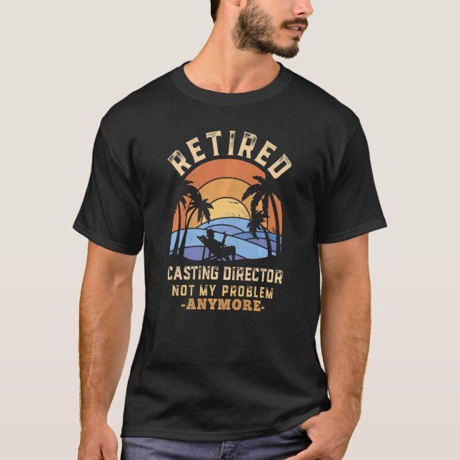 Tillbakadragen Casting Director - det är inte mitt T Shirt (Framsida)