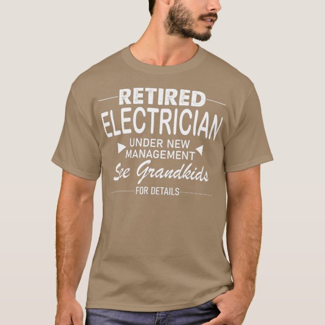 Tillbakadragen elektricitet under Ny hantering Se T Shirt (Framsida)