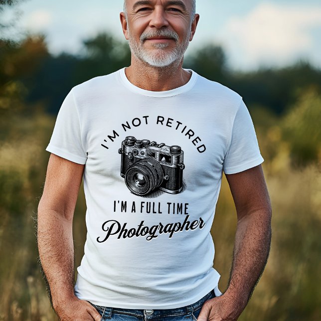 Tillbakadragen fotoskrivare för Fullt-tid T Shirt (Skapare uppladdad)