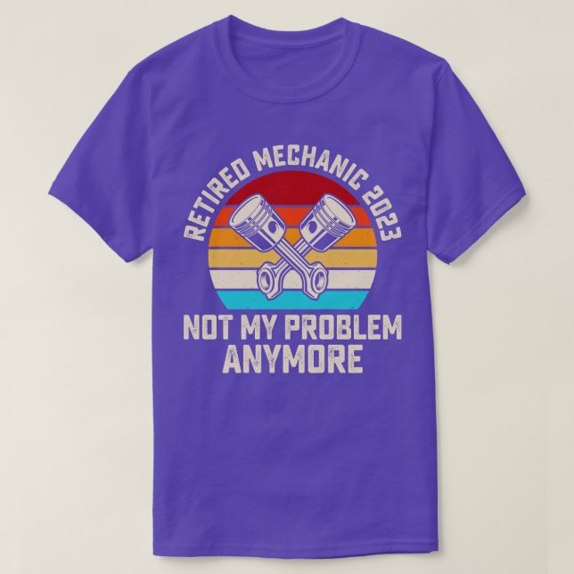 Tillbakadragen mekanism 2023 Mitt problem är inte  T Shirt (Design framsida)