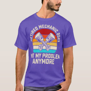 Tillbakadragen mekanism 2023 Mitt problem är inte T Shirt