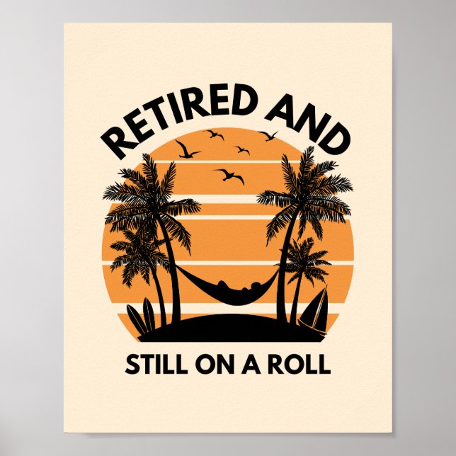 Tillbakadragen och fortfarande på en rulla | Pensi Poster (Framsidan)
