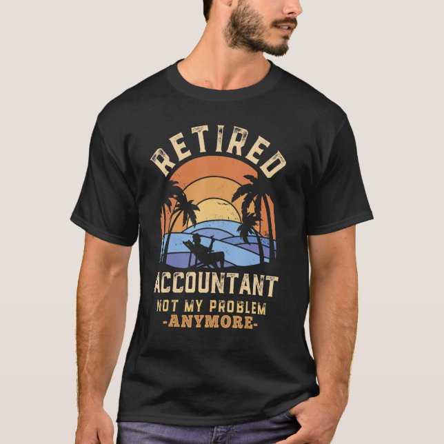 Tillbakadragen revisor, inte mitt problem längre,  t shirt (Framsida)