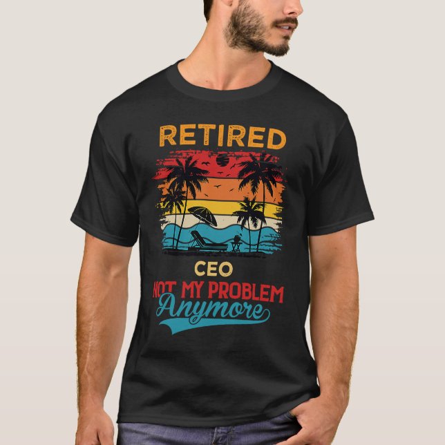 Tillbakadragen vd vd. Inte mitt problem längre Pen T Shirt (Framsida)