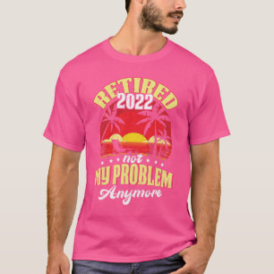 Tillbakadraget 0 Inte mitt problem längre Pension T Shirt