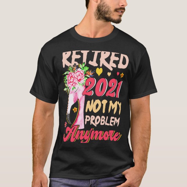 Tillbakadraget 2021 Mitt problem är inte längre Fl T Shirt (Framsida)