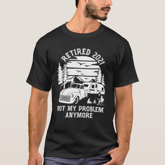 Tillbakadraget 2021: Mitt problem kvarstår inte lä T Shirt (Framsida)
