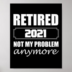 Tillbakadraget 2021 Mitt problem kvarstår inte län Poster
