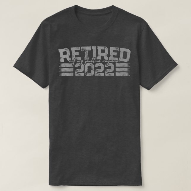 Tillbakadraget 2022 Inte längre mitt problemMän178 T Shirt (Design framsida)