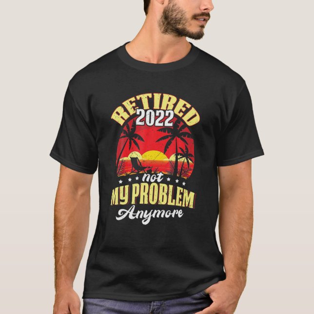 Tillbakadraget 2022: Inte mitt problem längre i Pe T Shirt (Framsida)