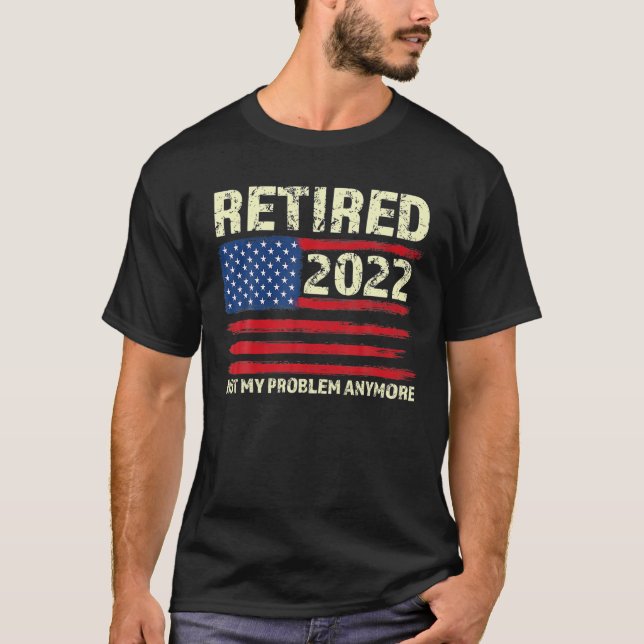 Tillbakadraget 2022 - Inte mitt problem längre - S T Shirt (Framsida)