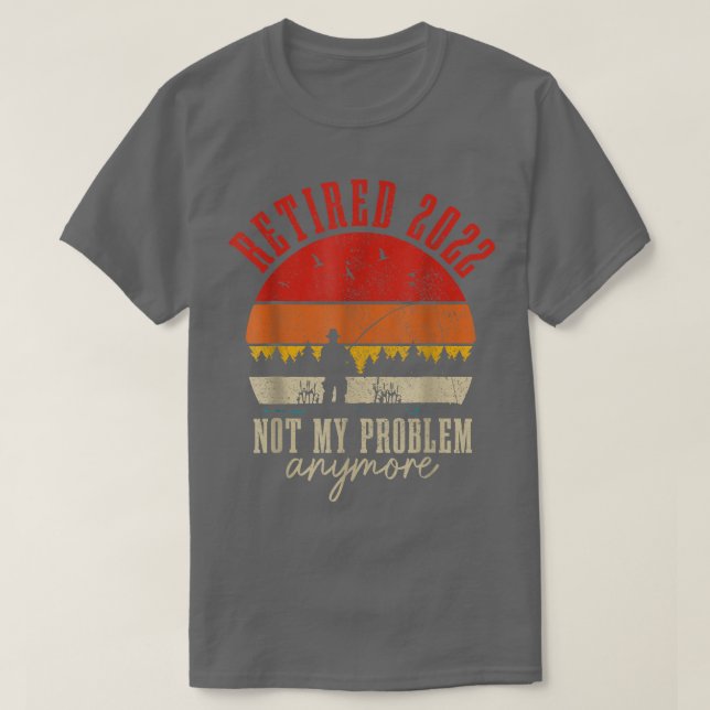 Tillbakadraget 2022 Mitt problem är inte längre ro T Shirt (Design framsida)