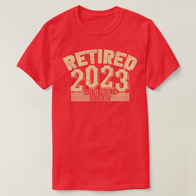 Tillbakadraget 2023 Mitt problem är inte längre 1 T Shirt (Design framsida)