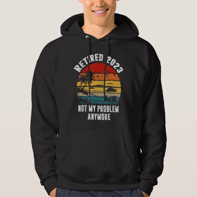 Tillbakadraget 2023 Mitt problem är inte längre Pe Hoodie (Framsida)