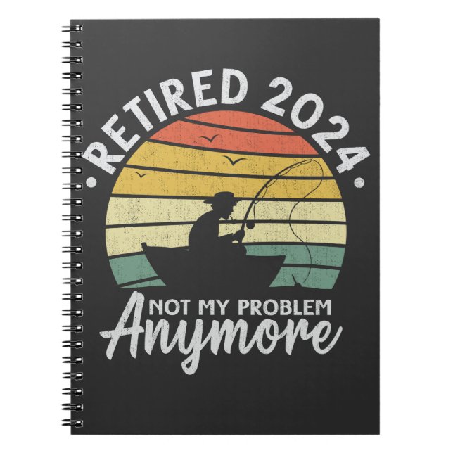 Tillbakadraget 2024 Mitt problem är inte längre mi Anteckningsbok (Framsidan)