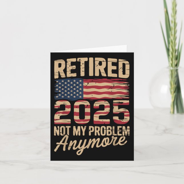 Tillbakadraget 2025, inte längre mitt problem med  kort (Framsida)