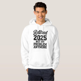 Tillbakadraget 2025 Inte mitt problem längre, EST Hoodie