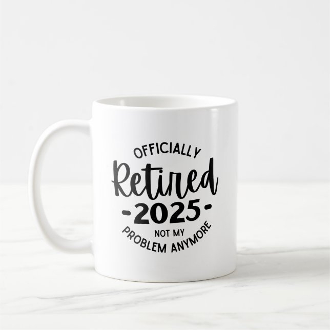 Tillbakadraget 2025 Mitt problem är inte längre mi Kaffemugg (Vänster)