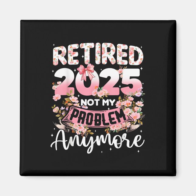 Tillbakadraget 2025 Mitt problem är inte längre Pe Magnet (Framsidan)