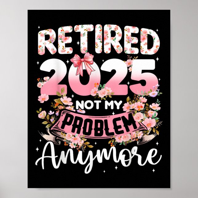 Tillbakadraget 2025 Mitt problem är inte längre Pe Poster (Framsidan)