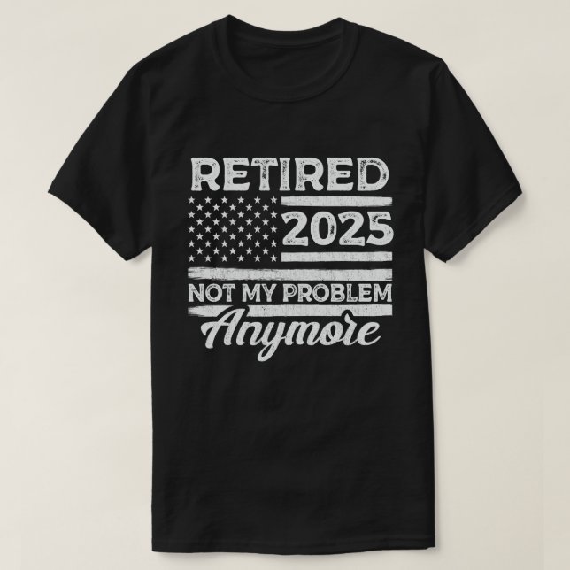 Tillbakadraget 2025 Mitt problem är inte längre Pe T Shirt (Design framsida)