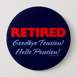 Tillbakadraget Adjö (mörk blått) Knapp