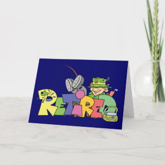 Tillbakadraget Borta fiske Kort