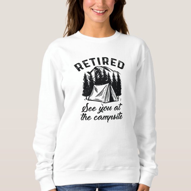 Tillbakadraget Campsite T Shirt (Framsida)