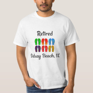 Tillbakadraget - Delray Beach, FL, template T Shirt