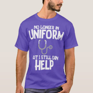 Tillbakadraget Doktor är inte längre enhetligt, me T Shirt