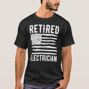 Tillbakadraget Electrician Professional American F T Shirt